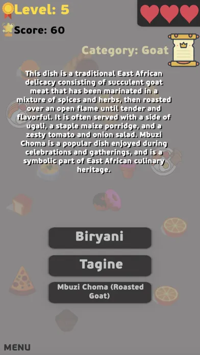 Food Quiz - Cooking Challenge Screenshots